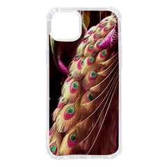 Peacock Dream, Fantasy, Flower, Girly, Peacocks, Pretty Iphone 14 Plus Tpu Uv Print Case