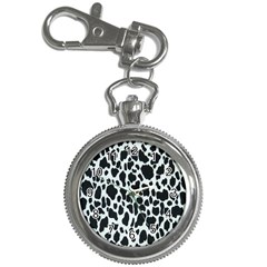 Black And White Cow Print 10 Cow Print, Hd Wallpaper Key Chain Watches by nateshop