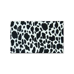 Black And White Cow Print 10 Cow Print, Hd Wallpaper Sticker (rectangular) by nateshop