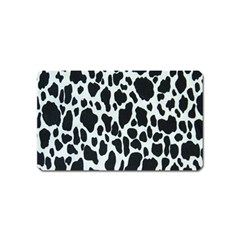 Black And White Cow Print 10 Cow Print, Hd Wallpaper Magnet (name Card) by nateshop