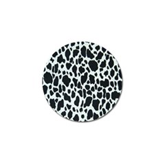 Black And White Cow Print 10 Cow Print, Hd Wallpaper Golf Ball Marker