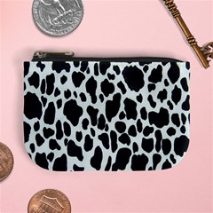 Black And White Cow Print 10 Cow Print, Hd Wallpaper Mini Coin Purse by nateshop