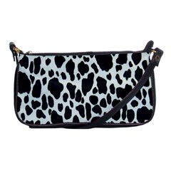 Black And White Cow Print 10 Cow Print, Hd Wallpaper Shoulder Clutch Bag by nateshop