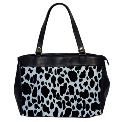 Black And White Cow Print 10 Cow Print, Hd Wallpaper Oversize Office Handbag by nateshop