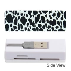 Black And White Cow Print 10 Cow Print, Hd Wallpaper Memory Card Reader (stick) by nateshop