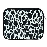 Black And White Cow Print 10 Cow Print, Hd Wallpaper Apple iPad 2/3/4 Zipper Cases Front