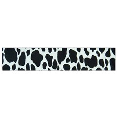 Black And White Cow Print 10 Cow Print, Hd Wallpaper Small Premium Plush Fleece Scarf by nateshop