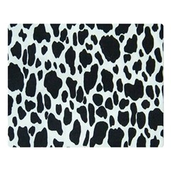 Black And White Cow Print 10 Cow Print, Hd Wallpaper Premium Plush Fleece Blanket (large) by nateshop