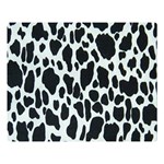 Black And White Cow Print 10 Cow Print, Hd Wallpaper Premium Plush Fleece Blanket (Large) 80 x60  Blanket Front