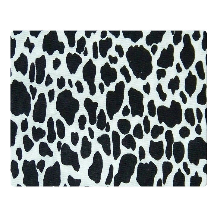 Black And White Cow Print 10 Cow Print, Hd Wallpaper Premium Plush Fleece Blanket (Large)