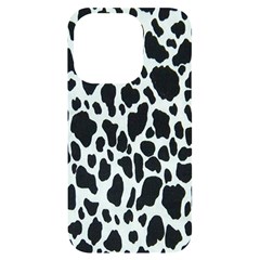 Black And White Cow Print 10 Cow Print, Hd Wallpaper Iphone 14 Pro Black Uv Print Case by nateshop