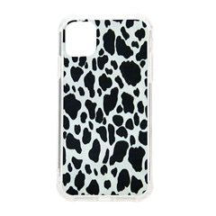 Black And White Cow Print 10 Cow Print, Hd Wallpaper Iphone 11 Tpu Uv Print Case by nateshop