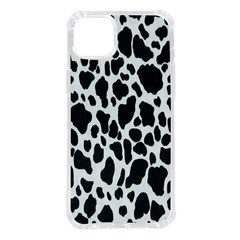 Black And White Cow Print 10 Cow Print, Hd Wallpaper Iphone 14 Plus Tpu Uv Print Case by nateshop