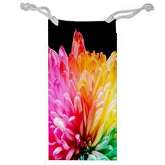 Abstract, Amoled, Back, Flower, Green Love, Orange, Pink, Jewelry Bag by nateshop