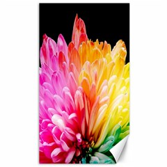 Abstract, Amoled, Back, Flower, Green Love, Orange, Pink, Canvas 40  X 72  by nateshop