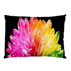 Abstract, Amoled, Back, Flower, Green Love, Orange, Pink, Pillow Case (two Sides) by nateshop