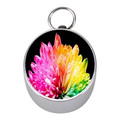 Abstract, Amoled, Back, Flower, Green Love, Orange, Pink, Mini Silver Compasses by nateshop