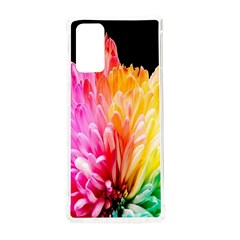 Abstract, Amoled, Back, Flower, Green Love, Orange, Pink, Samsung Galaxy Note 20 Tpu Uv Case by nateshop