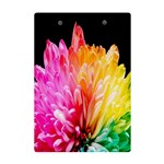 Abstract, Amoled, Back, Flower, Green Love, Orange, Pink, A5 Acrylic Clipboard Back