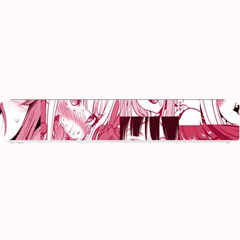 Ahegao Pink, Anime, Girl, Girlface, Girls, Pattern, White, Hd Small Bar Mat by nateshop