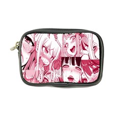 Ahegao Pink, Anime, Girl, Girlface, Girls, Pattern, White, Hd Coin Purse