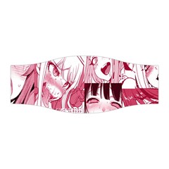 Ahegao Pink, Anime, Girl, Girlface, Girls, Pattern, White, Hd Stretchable Headband