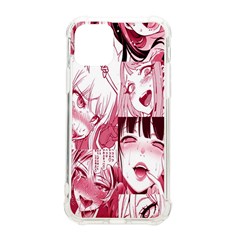 Ahegao Pink, Anime, Girl, Girlface, Girls, Pattern, White, Hd Iphone 11 Pro 5 8 Inch Tpu Uv Print Case by nateshop