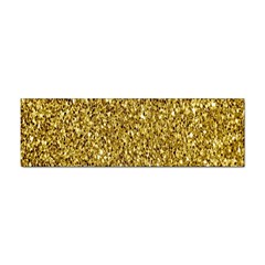 Gold Glittering Background Gold Glitter Texture, Close-up Sticker Bumper (10 Pack) by nateshop