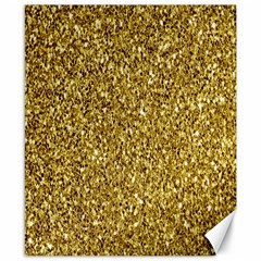 Gold Glittering Background Gold Glitter Texture, Close-up Canvas 8  X 10  by nateshop