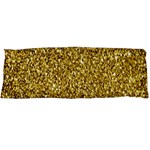 Gold Glittering Background Gold Glitter Texture, Close-up Body Pillow Case Dakimakura (Two Sides) Back