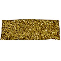 Gold Glittering Background Gold Glitter Texture, Close-up Body Pillow Case (dakimakura) by nateshop