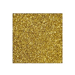 Gold Glittering Background Gold Glitter Texture, Close-up Satin Bandana Scarf 22  X 22  by nateshop