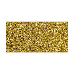 Gold Glittering Background Gold Glitter Texture, Close-up Yoga Headband by nateshop