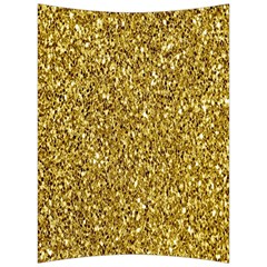 Gold Glittering Background Gold Glitter Texture, Close-up Back Support Cushion by nateshop