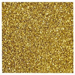 Gold Glittering Background Gold Glitter Texture, Close-up Wooden Puzzle Square