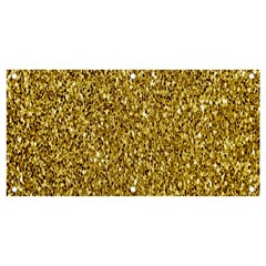 Gold Glittering Background Gold Glitter Texture, Close-up Banner And Sign 4  X 2  by nateshop