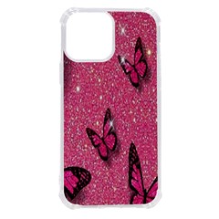 Butterfly, Girl, Pink, Wallpaper Iphone 13 Pro Max Tpu Uv Print Case by nateshop