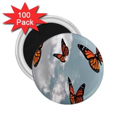 Aesthetic Butterfly , Butterflies, Nature, 2 25  Magnets (100 Pack)  by nateshop