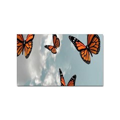 Aesthetic Butterfly , Butterflies, Nature, Sticker (rectangular) by nateshop