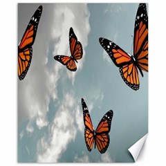 Aesthetic Butterfly , Butterflies, Nature, Canvas 16  X 20  by nateshop