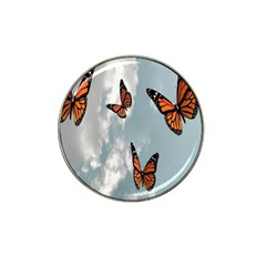 Aesthetic Butterfly , Butterflies, Nature, Hat Clip Ball Marker (4 Pack) by nateshop