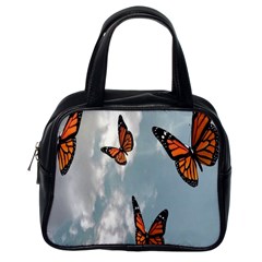 Aesthetic Butterfly , Butterflies, Nature, Classic Handbag (one Side) by nateshop