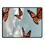 Aesthetic Butterfly , Butterflies, Nature, Fleece Blanket (Small) 50 x40  Blanket Front