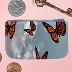 Aesthetic Butterfly , Butterflies, Nature, Large Coin Purse Back