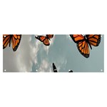 Aesthetic Butterfly , Butterflies, Nature, Banner and Sign 8  x 3  Front