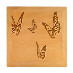 Aesthetic Butterfly , Butterflies, Nature, Wood Photo Frame Cube by nateshop