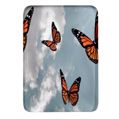 Aesthetic Butterfly , Butterflies, Nature, Rectangular Glass Fridge Magnet (4 Pack) by nateshop