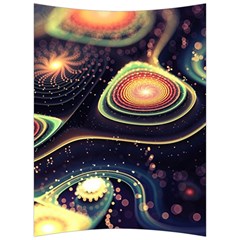 Psychedelic Trippy Abstract 3d Digital Art Back Support Cushion by Bedest