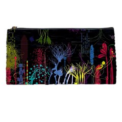 Art Design Graphic Neon Tree Artwork Pencil Case by Bedest