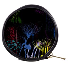 Art Design Graphic Neon Tree Artwork Mini Makeup Bag by Bedest